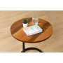 HANAH HOME Pomoćni stočić Callisto Walnut - slika 2