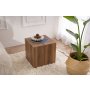 HANAH HOME Pomoćni stočić Kup Walnut - slika 1
