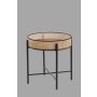 HANAH HOME Pomoćni stočić Kolezyum 45 Black - slika 3