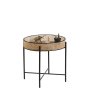 HANAH HOME Pomoćni stočić Kolezyum 55 Black - slika 2
