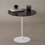HANAH HOME Pomoćni stočić Chill Out White Dark Grey - slika 3