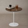 HANAH HOME Pomoćni stočić Chill Out White Bronze - slika 3