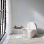 HANAH HOME Pomoćni stočić Chill Out White Bronze - slika 1