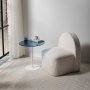 HANAH HOME Pomoćni stočić Chill Out White Blue - slika 1
