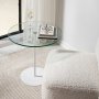 HANAH HOME Pomoćni stočić Chill Out White - slika 2