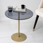 HANAH HOME Pomoćni stočić Chill Out Gold Dark Grey - slika 2