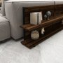 HANAH HOME Pomoćni stočić Mela Walnut - slika 5