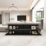 HANAH HOME Pomoćni stočić Mela Anthracite - slika 2
