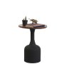 HANAH HOME Pomoćni stočić Netha 1054 Walnut Black - slika 2
