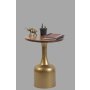 HANAH HOME Pomoćni stočić Netha 1054 Walnut Antiquation - slika 1