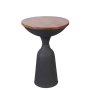 HANAH HOME Pomoćni stočić Netha 1052 Walnut Black - slika 4