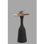 HANAH HOME Pomoćni stočić Netha 1053 Natural Black - slika 1