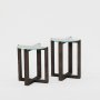 HANAH HOME Pomoćni stočići Amalfi Anthracite - slika 5