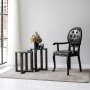 HANAH HOME Pomoćni stočići Amalfi Anthracite - slika 1