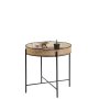 HANAH HOME Pomoćni stočić Kolezyum 65 Black - slika 2