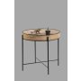 HANAH HOME Pomoćni stočić Kolezyum 65 Black - slika 1