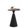 HANAH HOME Pomoćni stočić Kule Black Walnut - slika 2