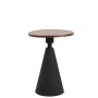 HANAH HOME Pomoćni stočić Kule Black Walnut - slika 4