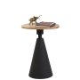 HANAH HOME Pomoćni stočić Kule Black Natural - slika 2