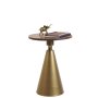HANAH HOME Pomoćni stočić Kule Antiquation Walnut - slika 2