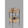 HANAH HOME Pomoćni stočić Astrid Black - slika 1