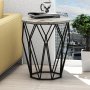 HANAH HOME Pomoćni stočić Sofya White Marble - slika 2