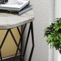 HANAH HOME Pomoćni stočić Sofya White Marble - slika 4