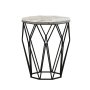 HANAH HOME Pomoćni stočić Sofya White Marble - slika 5