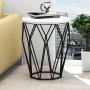 HANAH HOME Pomoćni stočić Sofya White - slika 2