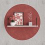 HANAH HOME Zidna polica Armoni White - slika 1