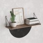 HANAH HOME Zidna polica Armoni Walnut - slika 2