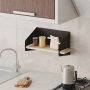 HANAH HOME Zidna polica Medıum Arm Black - slika 3