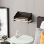 HANAH HOME Zidna polica Medıum Arm Black - slika 1