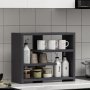 HANAH HOME Zidna polica Gupse Anthracite - slika 4
