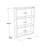 HANAH HOME Zidna polica Pr1 Cu - slika 5