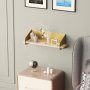 HANAH HOME Zidna polica Long Arm Gold - slika 1