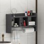 HANAH HOME Zidna polica Asya Anthracite - slika 2