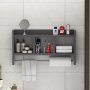 HANAH HOME Zidna polica Asya Anthracite - slika 1