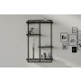 HANAH HOME Zidna polica Dodo Anthracite - slika 2