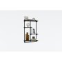 HANAH HOME Zidna polica Dodo Anthracite - slika 3