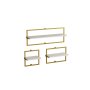 HANAH HOME Zidna polica Yeso White Gold - slika 5