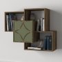 HANAH HOME Zidna polica Arco Walnut Garden - slika 2