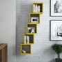 HANAH HOME Zidna polica Box Yellow - slika 2