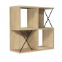 HANAH HOME Zidna polica Extra Oak - slika 4