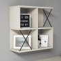 HANAH HOME Zidna polica Extra Cream - slika 1