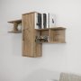 HANAH HOME Zidna polica Olida Walnut - slika 2