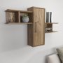 HANAH HOME Zidna polica Olida Walnut - slika 3