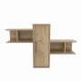 HANAH HOME Zidna polica Olida Walnut - slika 4