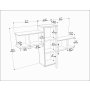 HANAH HOME Zidna polica Olida Walnut - slika 5