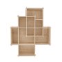 HANAH HOME Zidna polica Adis Oak - slika 4